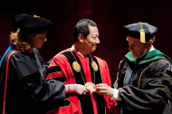 President Santa Ono's Investiture and pep rally