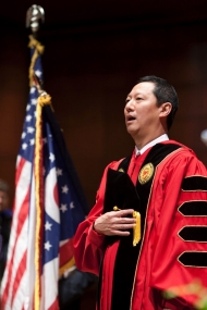 President Santa Ono's Investiture and pep rally
