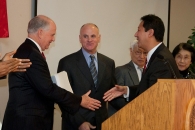 University of Cincinnati names Santa Ono as 28th president, Oct. 23, 2012.
