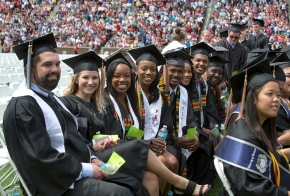 Grads celebrate at commencement