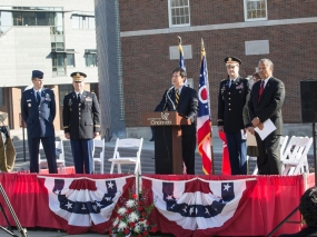 University of Cincinnati Veterans Day Ceremony, Nov. 9, 2012