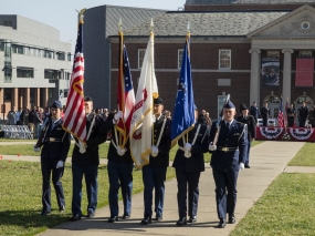 University of Cincinnati Veterans Day Ceremony, Nov. 9, 2012