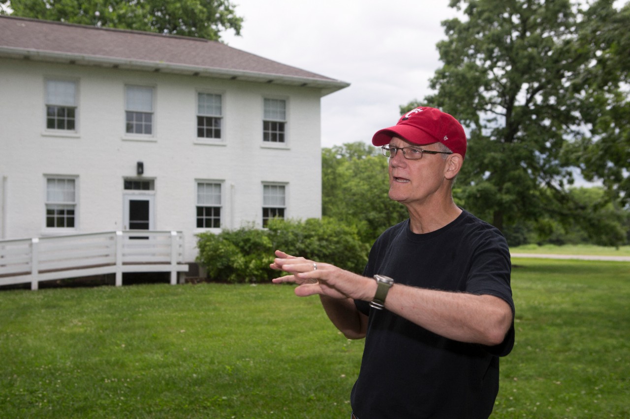 UC biology professor David Lentz serves as executive director of the Center for Field Studies.