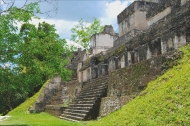 Residential palace of the great lords of Tikal in the Central Acropolis.