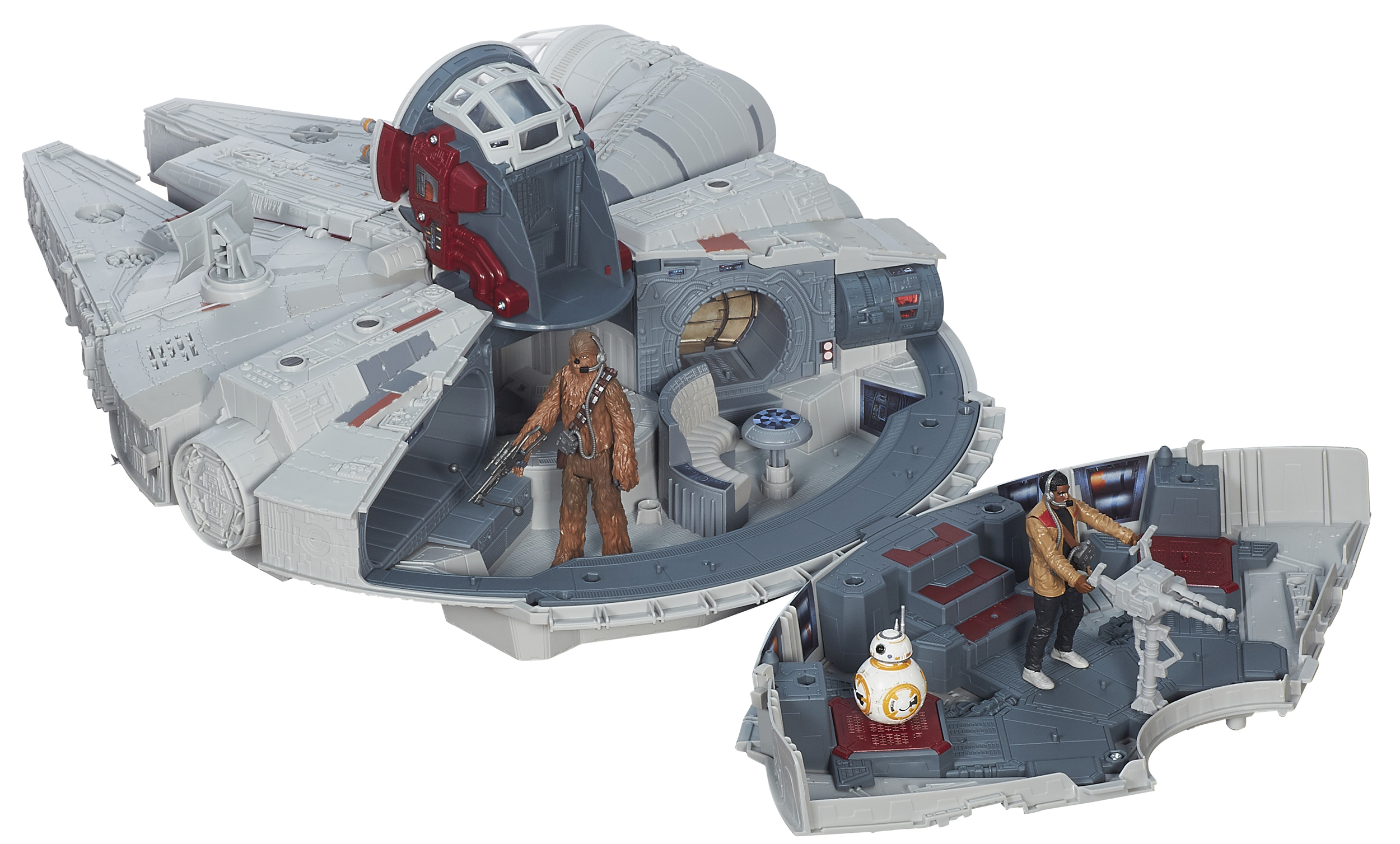 Battle Action Millennium Falcon designed by UC alum Mark Boudreaux.