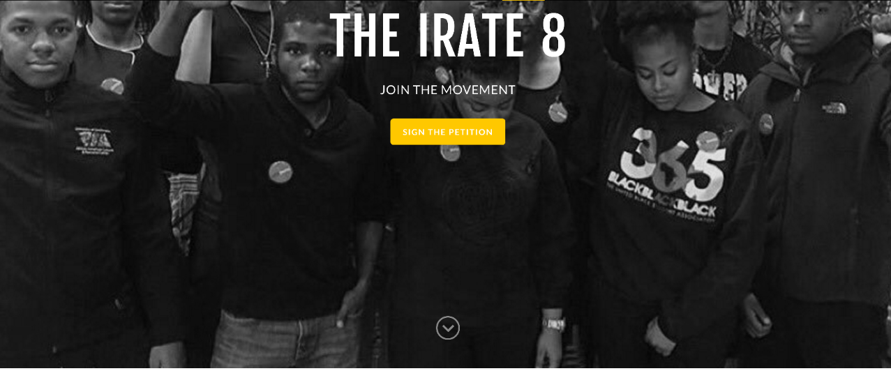 The Irate 8 used social media to advance their cause. 