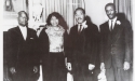 Louise Shropshire with civil rights activists