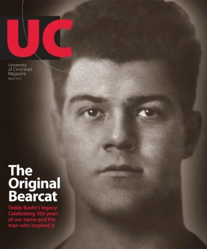  Cover of UC Magazine featuring Leonard Teddy Beahr