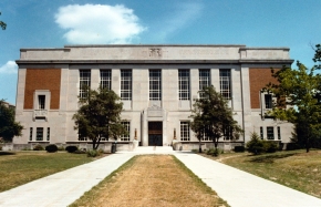Photo of UC's Carl Blegen Library