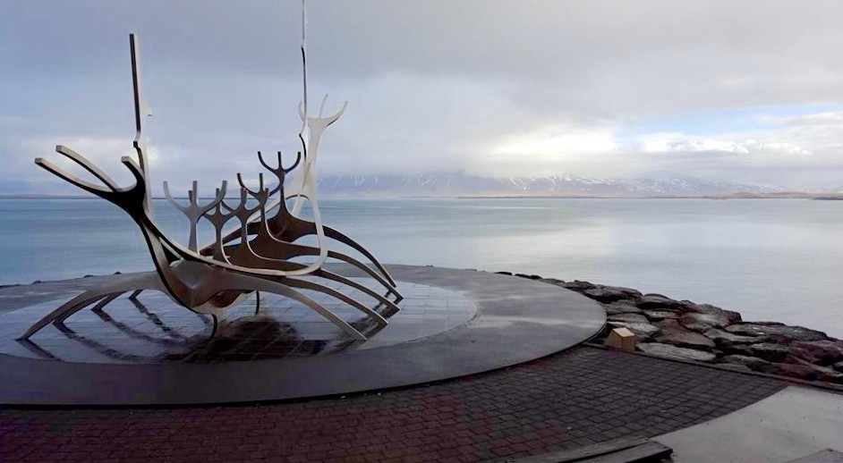 Sun Voyager statue in Iceland, an ode to the sun.photo/Kara Detty