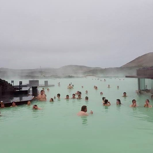The Blue Lagoon, one of Iceland's geothermal pools.photo/Kara Detty