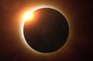 Solar eclipse image from NASA