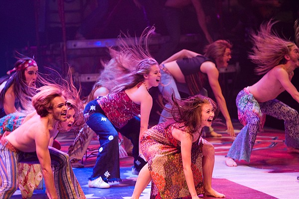 CCM musical theater students perform 'Hair' as part of the college's 40th anniversary celebration.