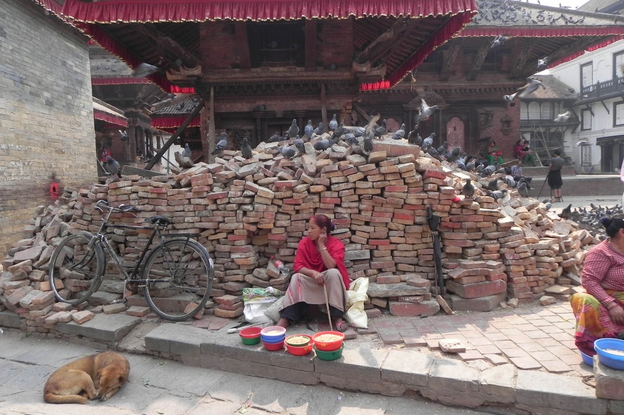  Nepal is still feeling the effects of the 2015 earthquake. Photo/Provided