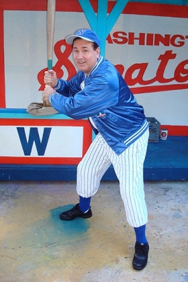 Lee Roy Reams as Van Buren in "Damn Yankees" at the St. Louis Muny through July 2010. 