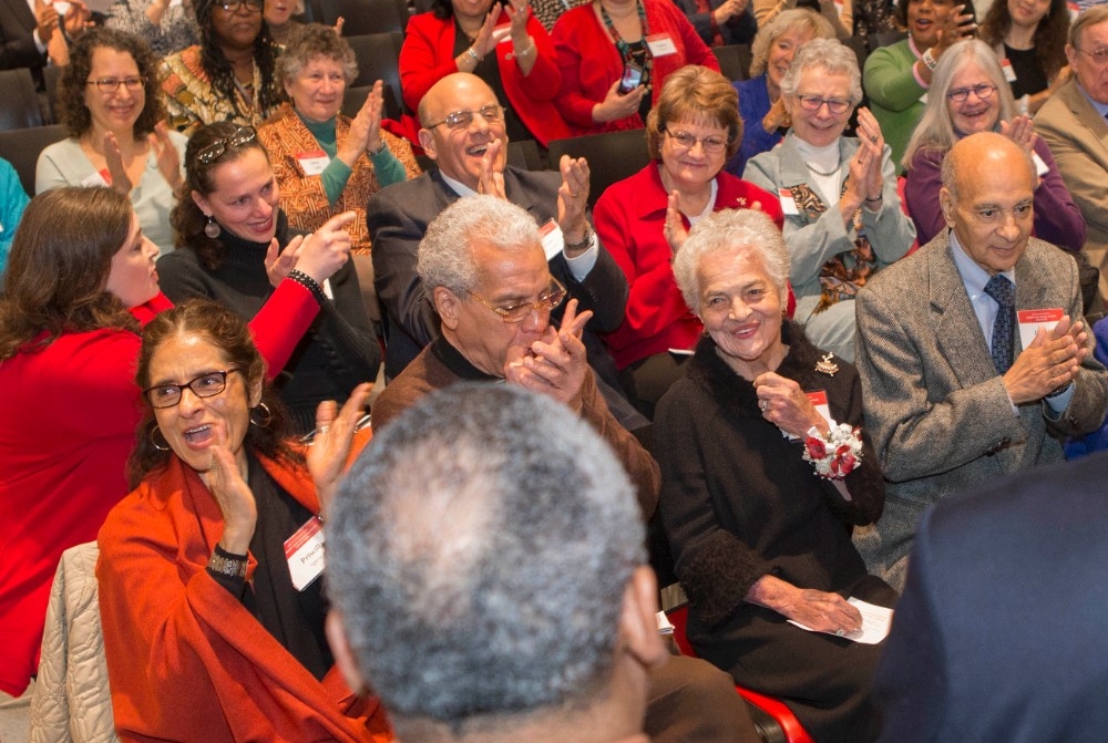 UC gave a commemorative coin to military veterans.