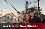 Fans Around New Orleans