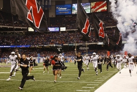 The Bearcats take the field during the 76th Allstate Sugar Bowl Jan. 1, 2010 inside the Louisiana Superdome. Florida won the game 51-24.