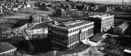 Campus view (where CCM is now) from the top of the tower in 1950.