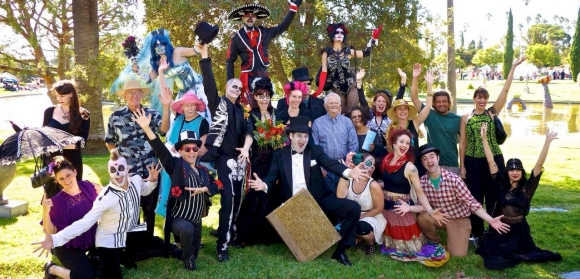 All the Halloween entertainers.