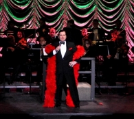 Reams performs a number from La Cage aux Folles in the show An Evening with Jerry Herman. 