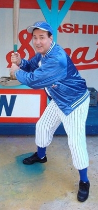 Lee Roy Reams as Van Buren in Damn Yankees at the St. Louis Muny in 2010.