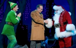 A scene from ''Elf'' on Broadway.