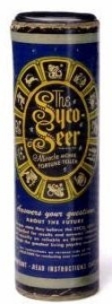 The original Magic 8 Ball was tubular and went by the name Syco-Seer.