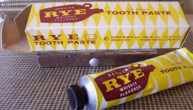 Rye flavored toothpaste