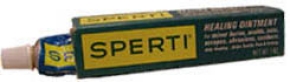 a very old tube of Sperti ointment