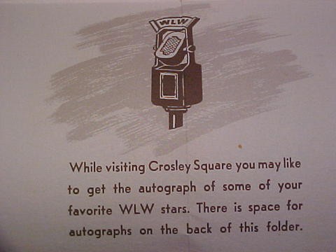Autograph program for Crosley Square