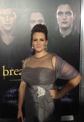 Lisa Howard at the L.A. premiere of ''Twilight.''