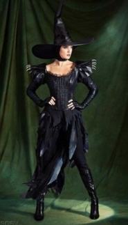 The real Wicked Witch dress.