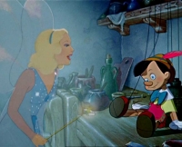 The Blue Fairy in the animated movie ''Pinocchio''