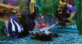 Nemo and friends find themselves in a tank in a dentist's office.