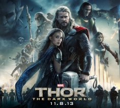 Movie poster for "Thor: The Dark World"