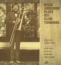 Miles Anderson on his first LP cover in 1973