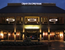 Grand Ole Opry House at night