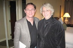 Richard Thomas and Deb Rieselman