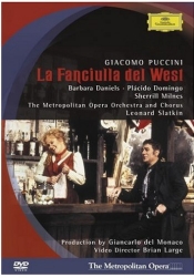 video case of Daniels' ''La Fanciulla del West''