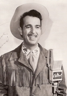 Tennesse Ernie Ford in a cowboy outfit