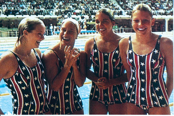 US Olympic swim team in 1972