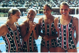 1972 Olympic swimmers.