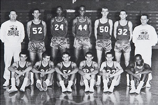 Gregory Williams high school basketball team at Muncie Indiana.