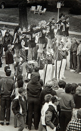 UC Cheerleaders in 80s