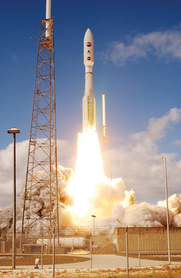 New Horizons launch from Cape Canaveral, Florida