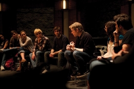 Anthony Rapp visits UC's CCM.