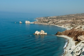 From the fortress that UC's Gisela Walberg's excavations revealed, late Bronze Age military personnel could have watched for enemy ships arriving on the coast of the Mediterranean Sea.