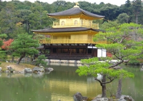 Golden Pavilion in Japan