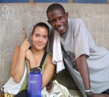 Kat Haessler, DAAP's first doctoral Coverdell Fellow, served in Senegal, West Africa, as an agriculture volunteer.